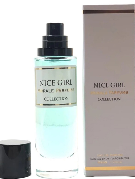 Акція на Парфумована вода для жінок Morale Parfums Nice Girl версія Carolina Herrera Good Girl 30 мл (3753754983194/4820269861466) від Rozetka