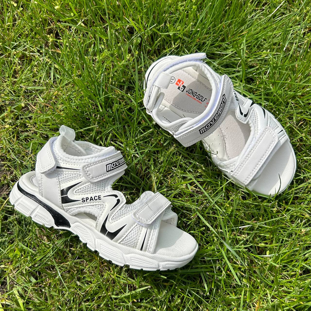 Босоножки Jong Golf спортивные детские белые 31 - Фото 5 Босоножки Jong Golf спортивные детские белые 31 - изображение 5