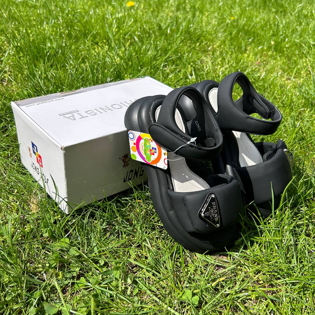 Босоножки Jong Golf детские для девочек на танкетке черные 26 - Фото 2 Босоножки Jong Golf детские для девочек на танкетке черные 26 - изображение 2