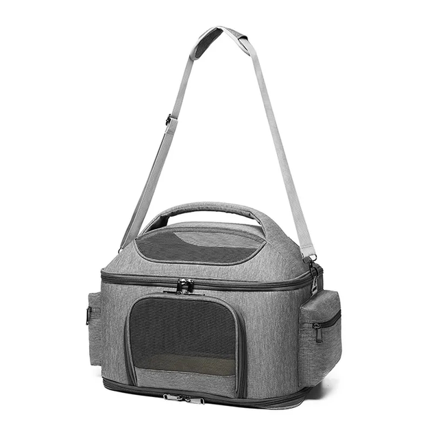 Сумка-переноска для домашніх тварин Lovoyager Portable Pet Carrier Bags, Синій - Фото 6 Сумка-переноска для домашніх тварин Lovoyager Portable Pet Carrier Bags, Синій - зображення 6