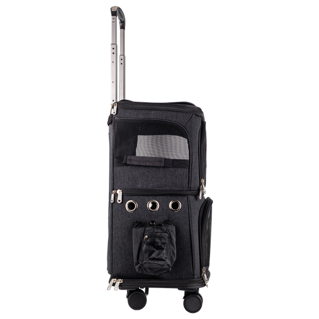 Сумка-візок для двох тварин Voyager Pet LVCB2339, Чорний - Фото 14 Сумка-візок для двох тварин Voyager Pet LVCB2339, Чорний - зображення 14