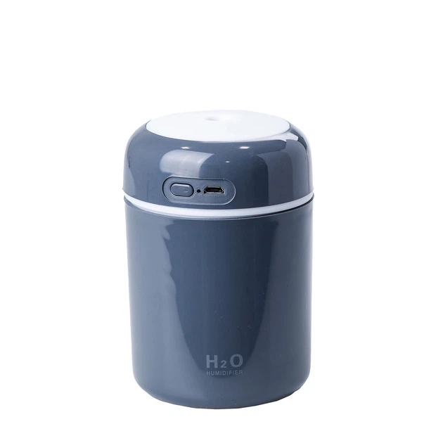 Зволожувач повітря H2O Humidifier USB 300ml очищувач зволожувач повітря Сірий - зображення 2
