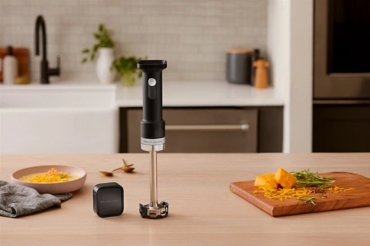 Блендер ручной беспроводной KitchenAid Go 5KHBRV00BM Аккумуляторный 12V (без аккумулятора) - изображение 7