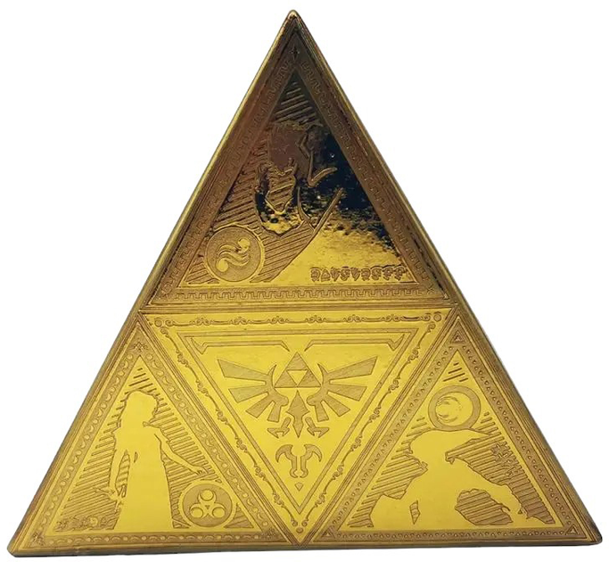 Skarbonka Pyramid International The Legend of Zelda Triforce (5050293867601) - obraz 1