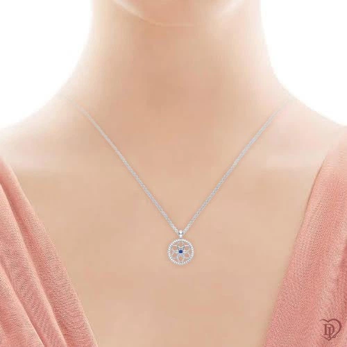 Подвеска DIAMOND of LOVE "Восторг: Песня Ветра" в белом золоте - Фото 2 Подвеска DIAMOND of LOVE "Восторг: Песня Ветра" в белом золоте - изображение 2