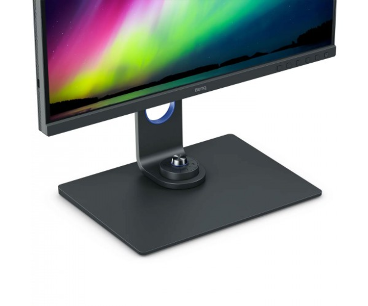 TFT 27" BenQ SW270C, IPS, QHD, 99% Adobe RGB, HDMIx2, DP, USB-C, USB хаб, Card Reader, темно-сірий - изображение 8
