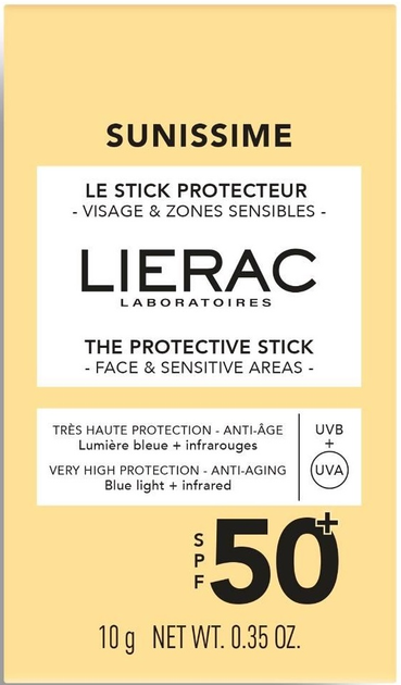 Przeciwsłoneczny sztyft Lierac Sunissime Protective SPF 50+ 10 g (3701436917548) - obraz 2