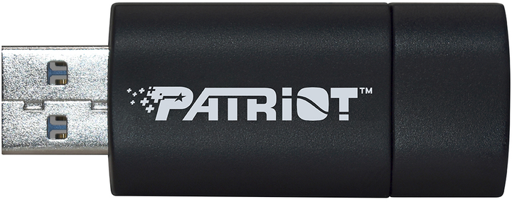 Флеш пам'ять Patriot Supersonic Rage Lite 128GB USB 3.2 Black/Blue (PEF128GRLB32U) - зображення 5