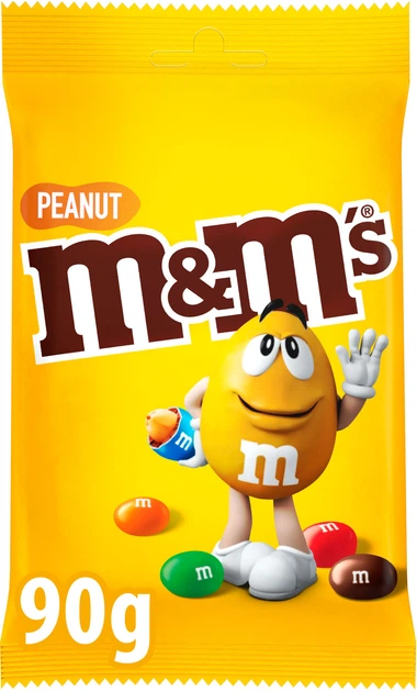 Упаковка драже M&M's с арахисом 20 шт x 90 г (5000159569798