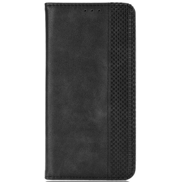 Чехол-книжка Deexe Retro Style для Infinix GT 20 Pro - Black - изображение 4