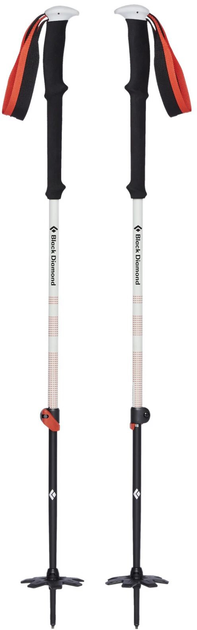 Трекінгові палиці Black Diamond Expedition 2 Ski Poles Чорно-червоні 155 см (0793661508618) - зображення 1