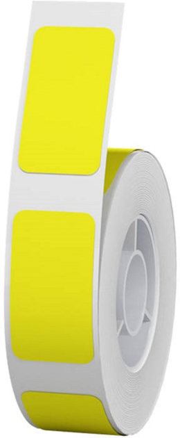 Etykiety termiczne Niimbot Stickers 10 x 25 mm 240 szt. Yellow (6975746637992) - obraz 1