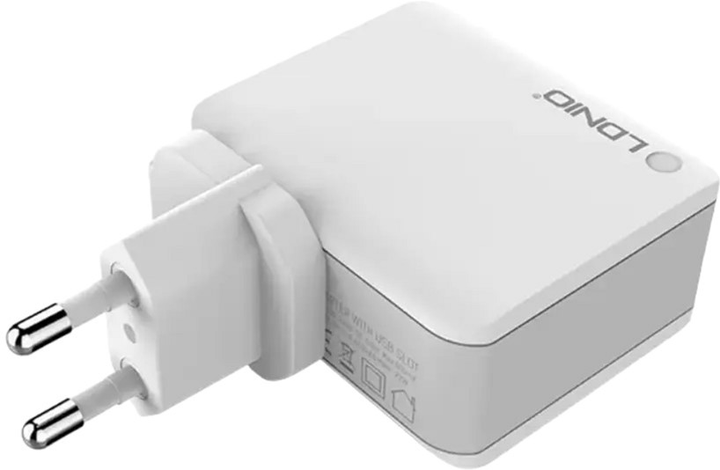 Ładowarka sieciowa Ldnio USB-C 20 W + kabel USB-C (A4403C Type C) - obraz 1