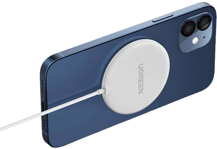 Ładowarka bezprzewodowa Ugreen 15 W Biały (6957303841233) - obraz 3