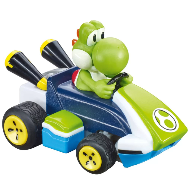Автомобільмобіль Carrera RC Mini Mario Kart Yoshi 2.4 ГГц (9003150123613) - зображення 4