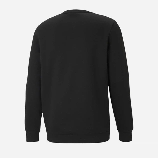 Світшот на флісі чоловічий Puma Ess Big Logo Crew Fl 58667801 XL Чорний (4063697319769) - зображення 5
