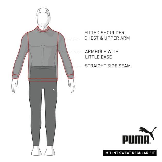 Світшот на флісі чоловічий Puma Ess Big Logo Crew Fl 58667803 L Сірий (4063697320352) - зображення 7