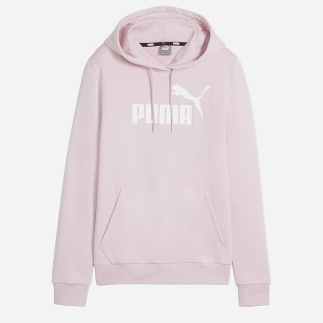 Bluza z kapturem damska Puma Ess Logo Hoodie Tr (S) 58679760 L Różowa (4099685876341) - obraz 1