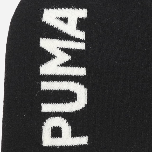 Czapka beanie Puma Ess Classic Cuffless Beanie 2343301 Czarna (4064533036369) - obraz 3