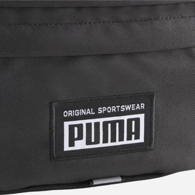 Сумка поясна тканинна Puma Academy Waist Bag 07993701 Чорна (4099683458839) - зображення 3