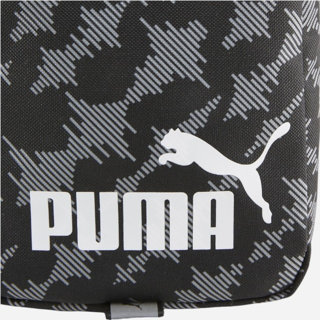 Сумка планшет чоловіча тканинна Puma Phase Aop Portable 07994701 Чорна (4099683458402) - зображення 3