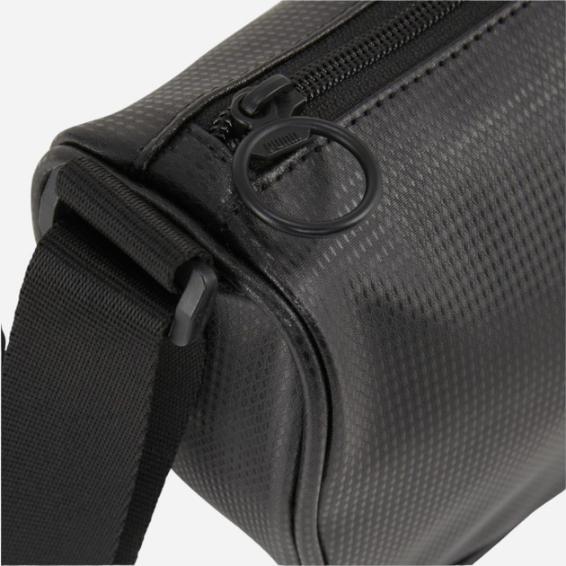 Спортивна сумка крос-боді через плече жіноча Puma Core Up Half Moon Bag 09028201 Чорна (4099685697946) - зображення 11
