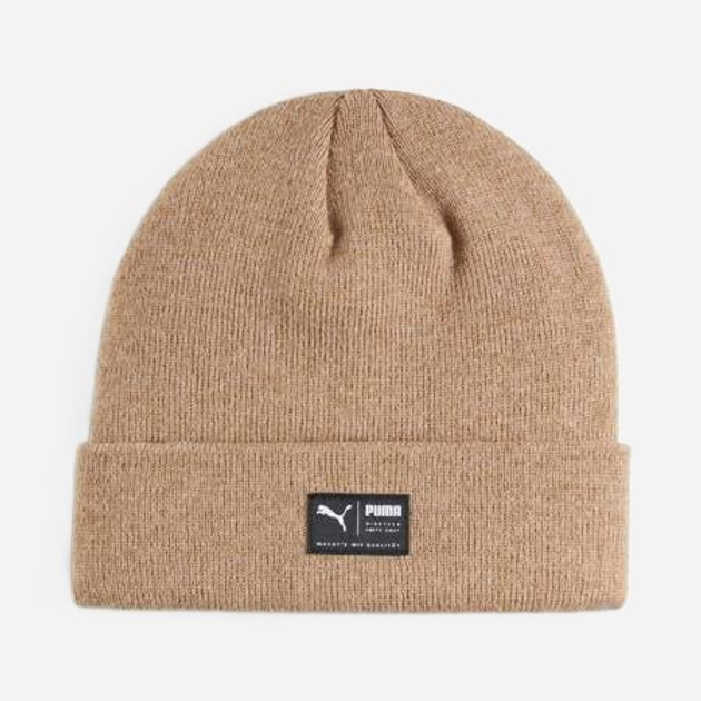 Czapka beany Puma Archive Heather Beanie 2173924 Brązowa (4099683450642) - obraz 1