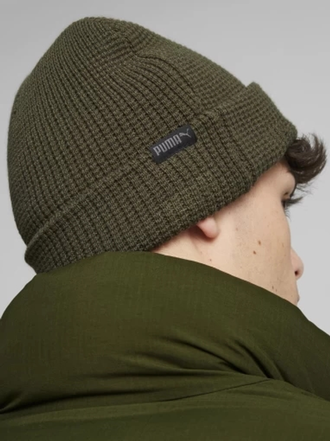 Czapka beanie Puma Archive Mid Fit Beanie 02284817 Khaki (4099683447796) - obraz 4