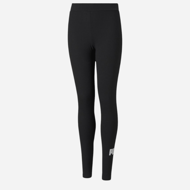 Дитячі спортивні лосини для дівчинки Puma Ess Logo Leggings G 587035-01 110 см Чорні (4063697162273) - зображення 1