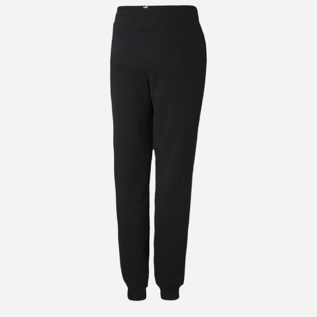 Підліткові теплі спортивні штани на флісі для дівчинки Puma Ess Sweatpants Fl Cl G 58703801 164 см Чорні (4063697161283) - зображення 2