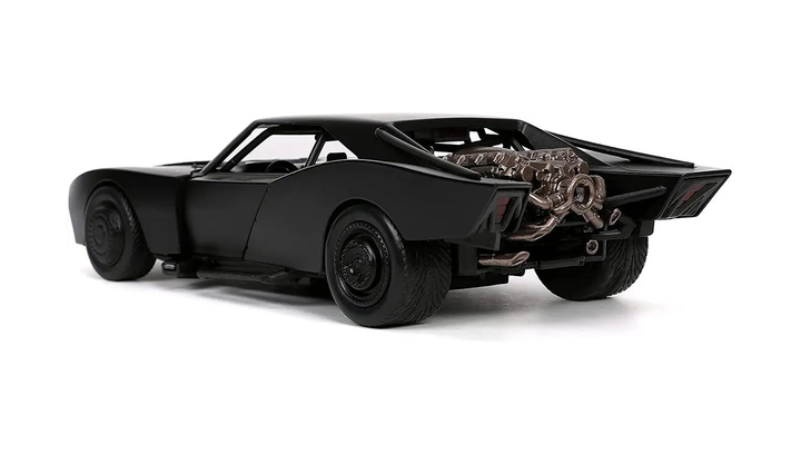 Машинка Jada Batman (2022) Бэтмобиль с Фигуркой Бэтмена 1:24 Black - Фото 4 Машинка Jada Batman (2022) Бэтмобиль с Фигуркой Бэтмена 1:24 Black - изображение 4