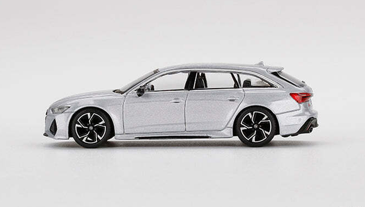 Машинка Premium MINI GT Audi RS 6 Avant Carbon Black Edition 1:64
