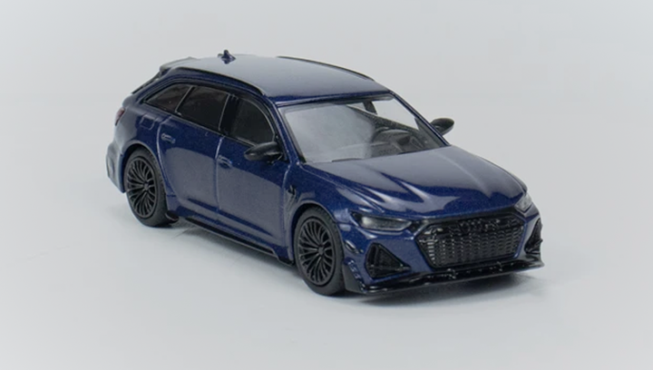 MINI GT Audi RS 6 Avant 4台セット 1/64スケール MINI GT「アウディ RS6 Avant/ルーフBOX付きVer