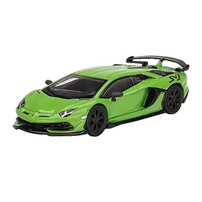 Машинка Premium MINI GT Lamborghini Aventador SVJ 1:64 Green