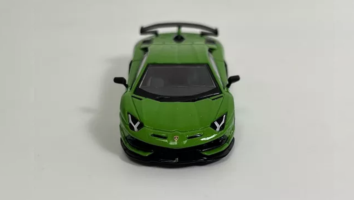Машинка Premium MINI GT Lamborghini Aventador SVJ 1:64 Green