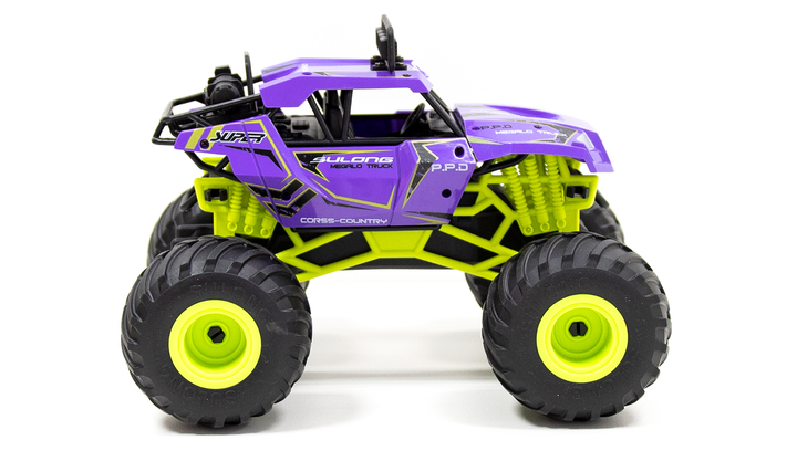 Машинка Радіокерована KS Drive Bigfoot Off-road 27MHz 1:16 Violet - зображення 4