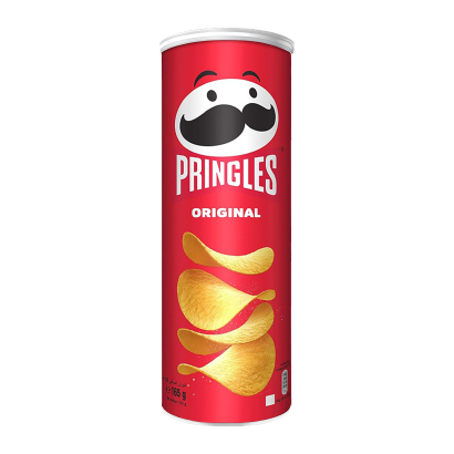 Чіпси Pringles Original 165g - Фото 1 Чіпси Pringles Original 165g - зображення 1