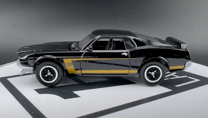 Тематическая Машинка Matchbox 1969 Ford Mustang Boss 302 Moving