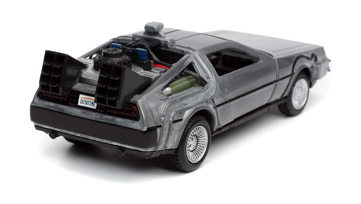 Машинка Jada Delorean DMC-12 Back to the Future 1 Time Machine 1:32 Silver - изображение 4