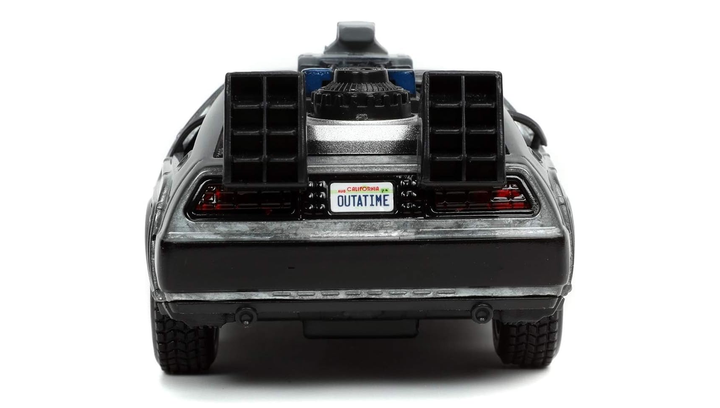 Машинка Jada Delorean DMC-12 Back to the Future 1 Time Machine 1:32 Silver - изображение 8