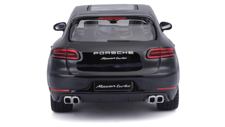 Машинка Bburago Porsche Macan 1:24 Black - изображение 6