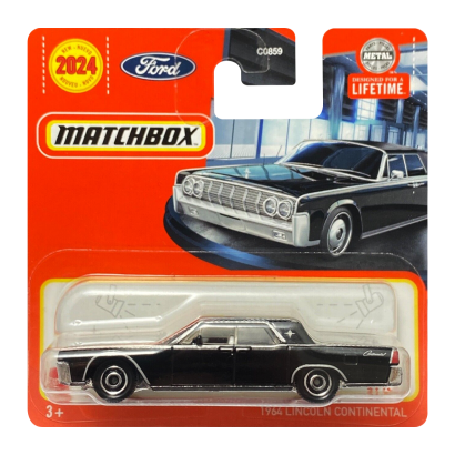 Машинка Велике Місто Matchbox 1964 Lincoln Continental Showroom 1