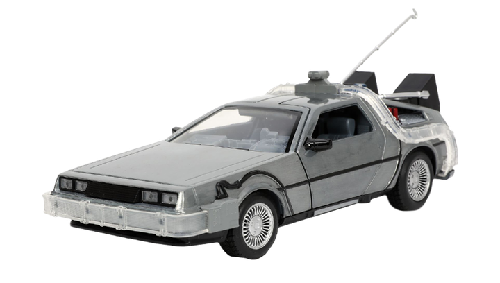 Машинка Jada Delorean DMC-12 Back to the Future 1 Time Machine 1