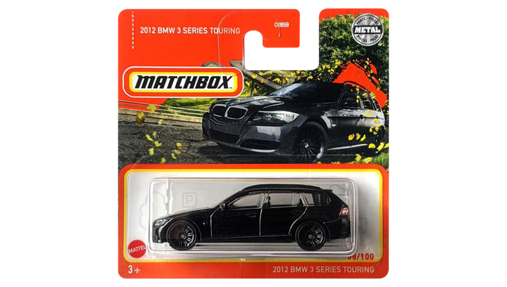 Машинка Большой Город Matchbox 2012 BMW 3 Series Touring Highway 1:64 HFR27 Black - Фото 2 Машинка Большой Город Matchbox 2012 BMW 3 Series Touring Highway 1:64 HFR27 Black - изображение 2
