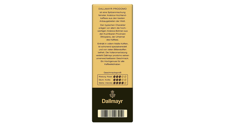Кофе Молотый Dallmayr Prodomo 500g - Фото 5 Кофе Молотый Dallmayr Prodomo 500g - изображение 5