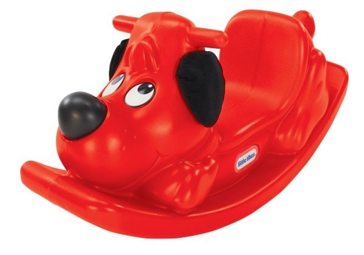 Pies na Biegunach Little Tikes Rocking Puppy czerwony (0050743174254) - obraz 1