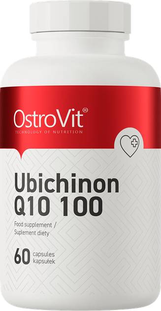 Харчова добавка OstroVit Ubichinon Q10 100 60 капсул (5902232613742) - зображення 1