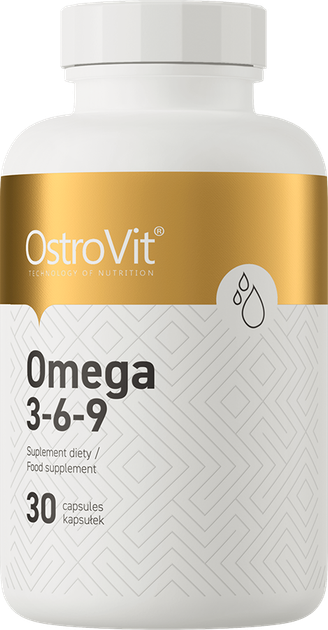 Харчова добавка OstroVit Omega 3-6-9 30 капсул (5903246228083) - зображення 1