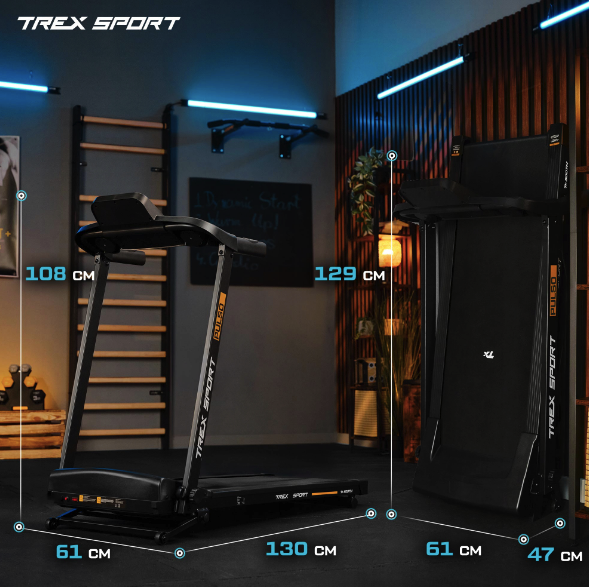 Беговая дорожка Trex Sport TX-500TM PULSO - Фото 10 Беговая дорожка Trex Sport TX-500TM PULSO - изображение 10