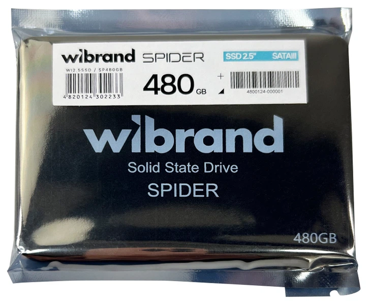 SSD диск Wibrand Spider 480GB 2.5